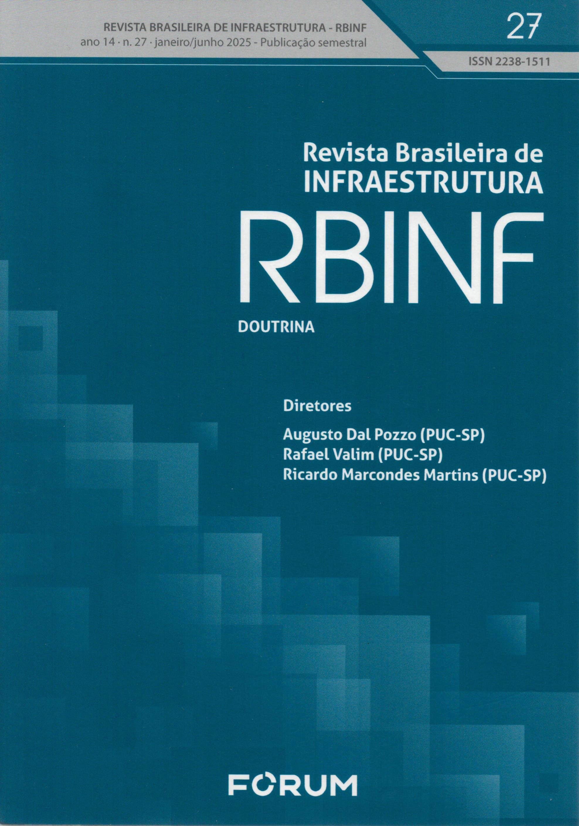 					Visualizar Revista Brasileira de Infraestrutura - RBINF | 27
				