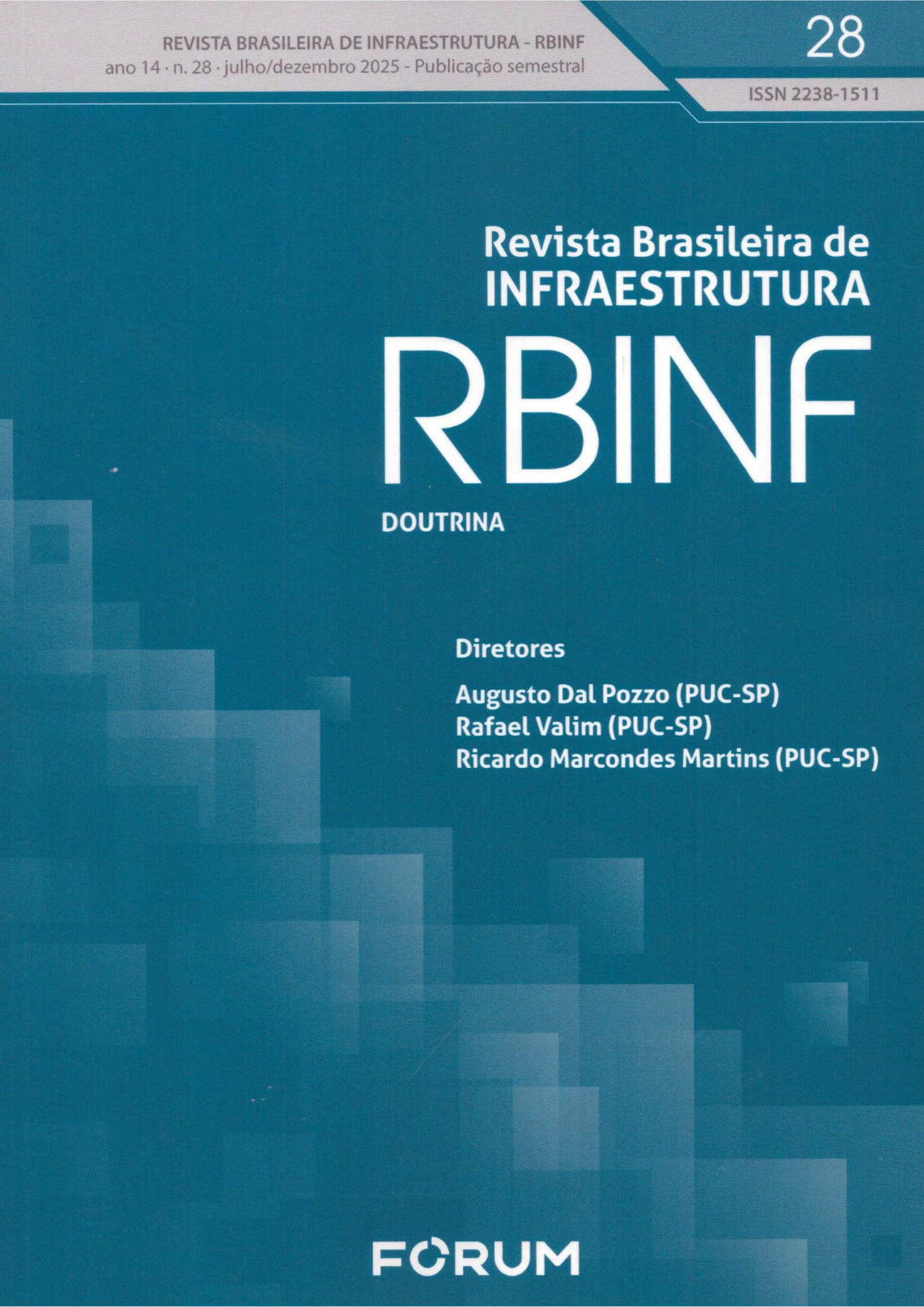 					Visualizar v. 14 n. 28 (2025): Revista Brasileira de Infraestrutura - RBINF | 28
				