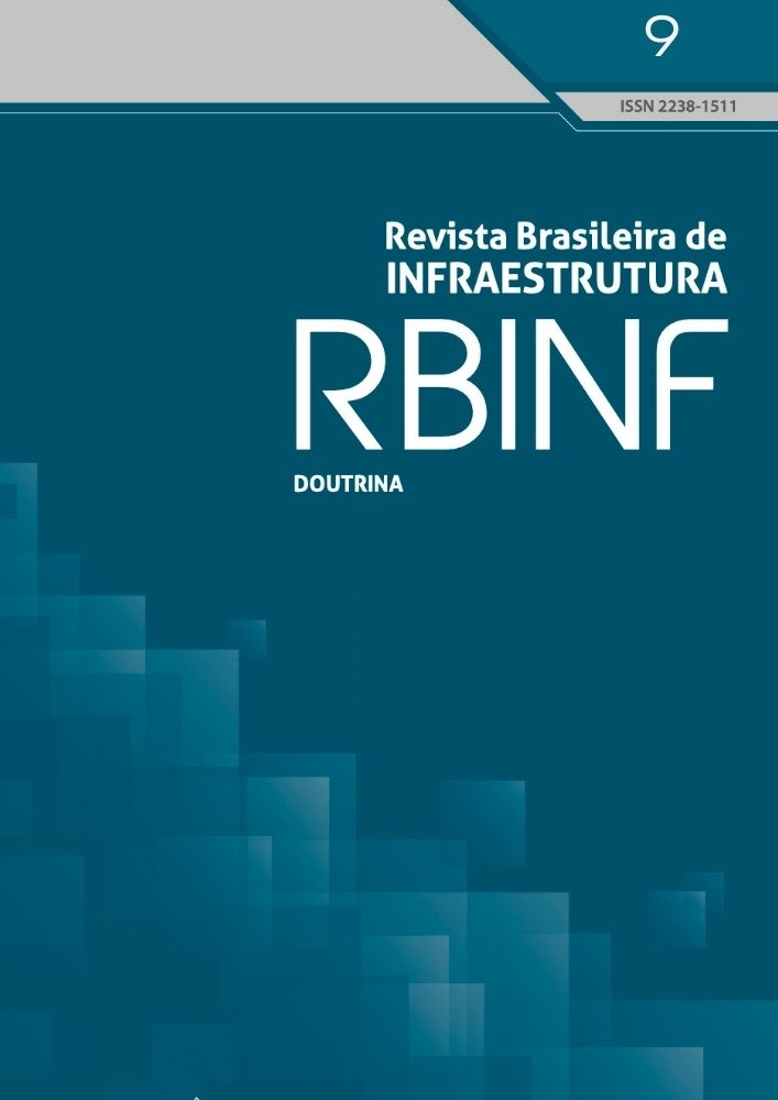 Revista Brasileira de Infraestrutura - RBINF | 09